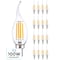 Luxrite CA11 LED Light Bulb 7W (100W Equivalent) 800LM 3000K Soft White Dimmable E12 Candelabra Base 16-Pack LR21635-16PK - alternate 1